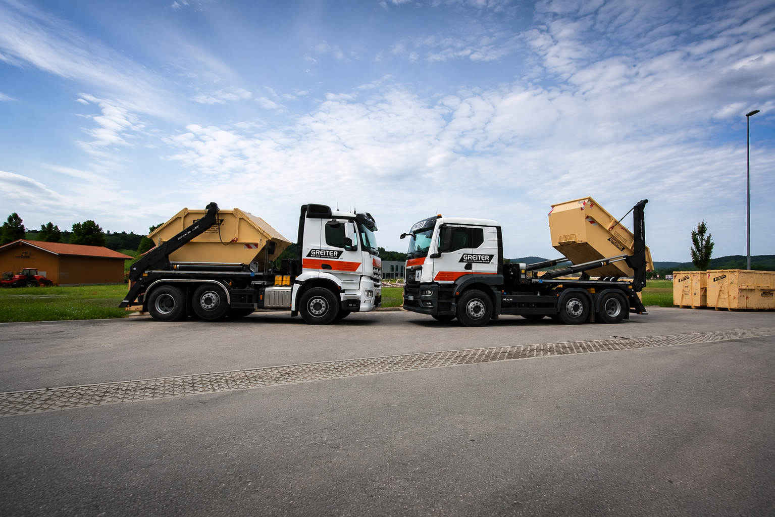 Containerdienst in Geretsried – Greiter Bau- und Transport